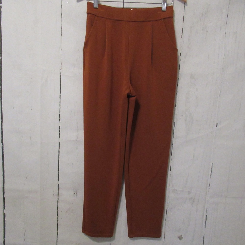 Halara Pants S Daystretch Flex High Waisted Tapered Pleated Pull On Work